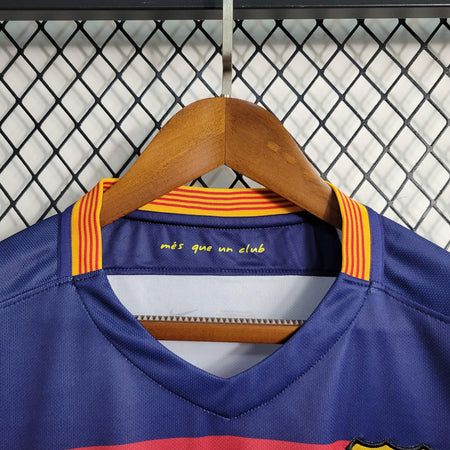 Camisa Barcelona Titular 15/16 - Versão retro - Boutique do Boleiro