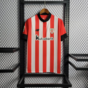 Camisa Athletic Bilbao Titular 22/23 - Versão Torcedor - Boutique do Boleiro
