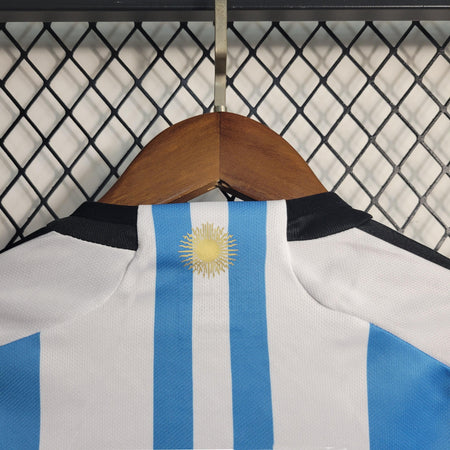 Kit Infantil Argentina Titular 22/23 - Boutique do Boleiro