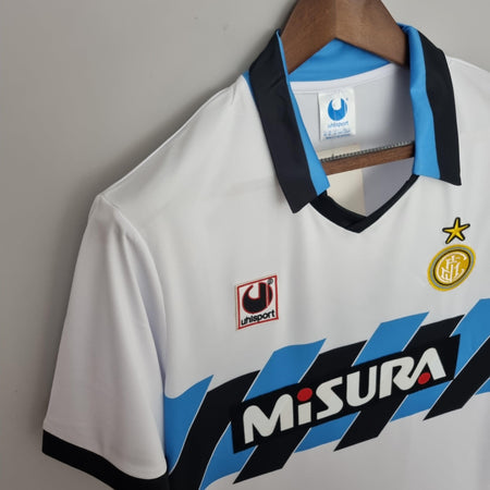 Camisa Inter de Milão Reserva 90/91 - Versão Retro - Boutique do Boleiro