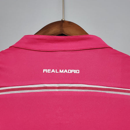 Camisa Real Madrid Reserva 14/15 - Versão Retro Manga Comprida - Boutique do Boleiro