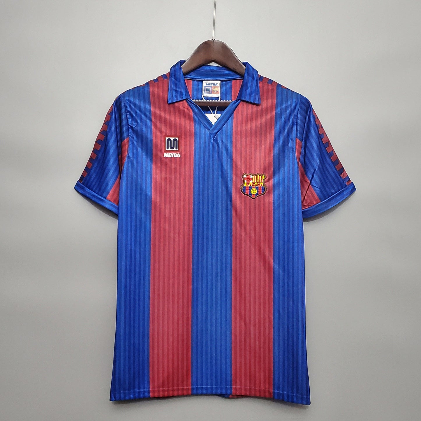Camisa Barcelona Titular 90/91 - Versão Retro - Boutique do Boleiro